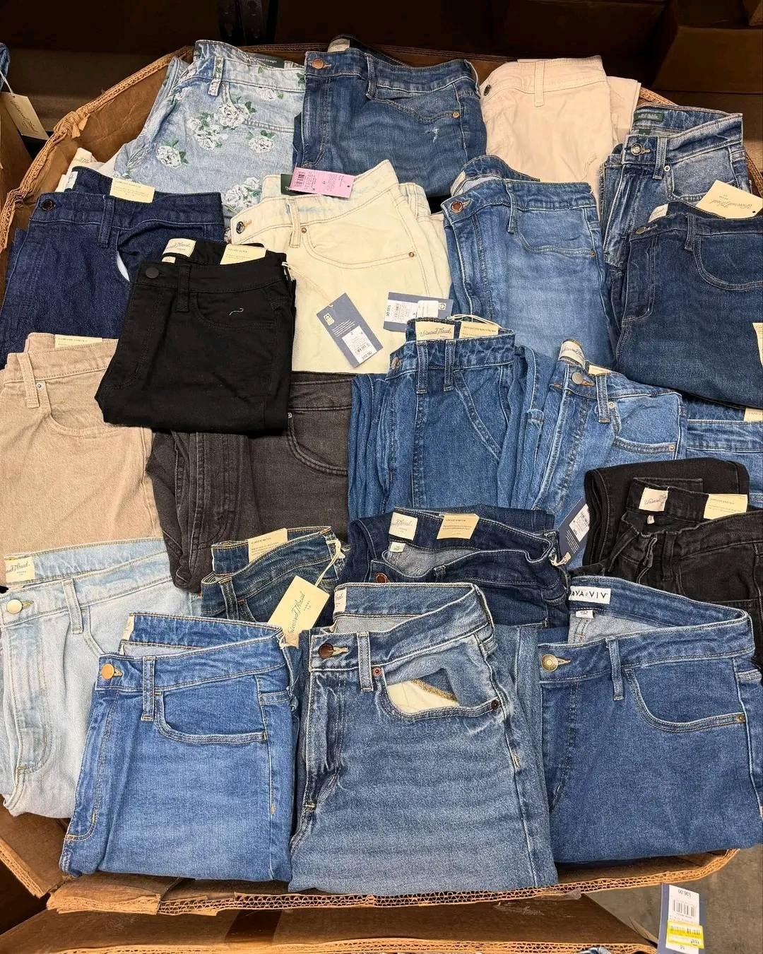 Denim Jeans Pallet (Mixed Brands)