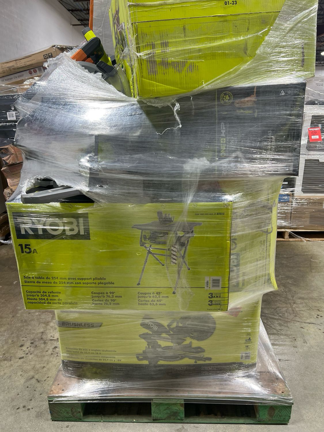 Home Depot Power Tool Pallet HDT-3310