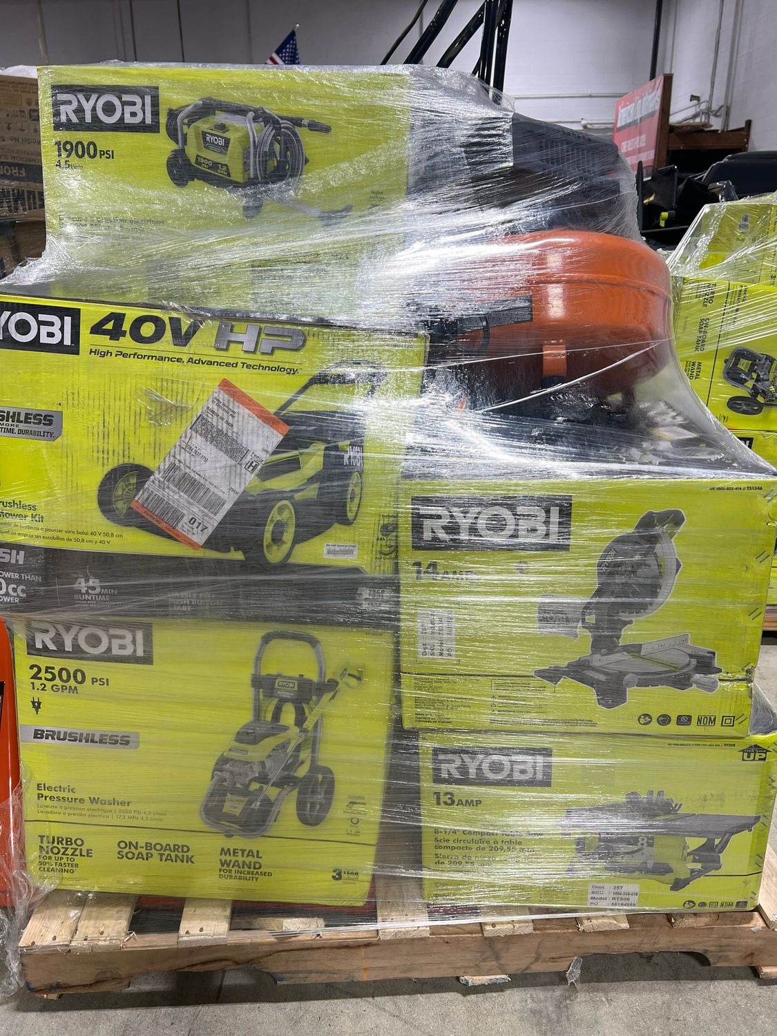 Home Depot Power Tool Pallet HDT-3322