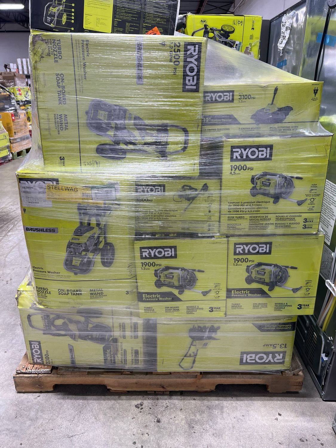 Home Depot Power Tool Pallet HDT-3325