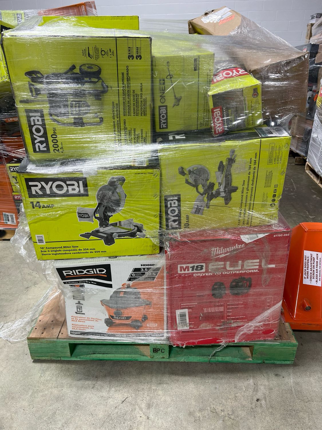Home Depot Power Tool Pallet HDT-3329
