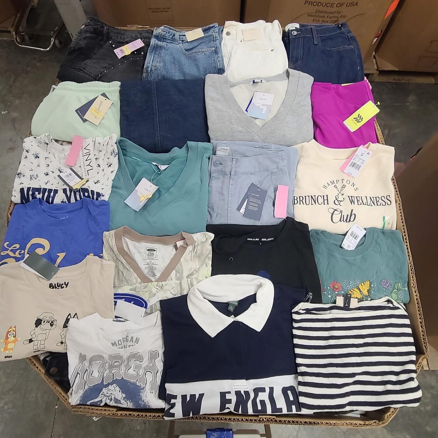 Target Clothing Pallet